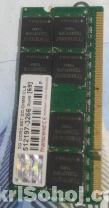 ল্যাপটপ 2 GB DDR2 RAM